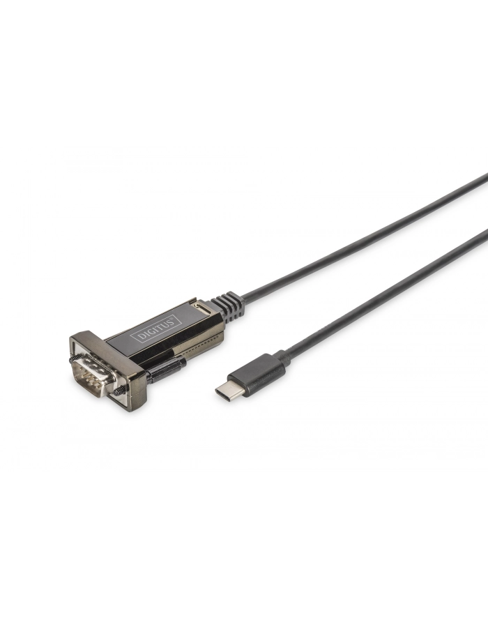 digitus Kabel Adapter USB 2.0 HighSpeed Typ USB C/RS232 M/Ż czarny 1m główny