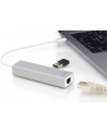 digitus HUB/Koncentrator 3-portowy USB Typ C, 3x USB A HighSpeed z Gigabit LAN adapter, aluminium - nr 25