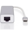 digitus HUB/Koncentrator 3-portowy USB Typ C, 3x USB A HighSpeed z Gigabit LAN adapter, aluminium - nr 33