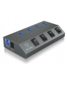 icybox IB-HUB1405C 4 portowy Hub USB 3.0 - nr 1