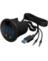 icybox IB-HUB1403A HUB biurkowy 60mm - nr 21