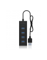 icybox IB-HUB1409-U3 4 portowy Hub USB 3.0 - nr 3