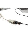 digitus Kabel Adapter USB 2.0 HighSpeed Typ USB C/RS232 M/Ż czarny 1m - nr 33