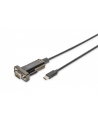 digitus Kabel Adapter USB 2.0 HighSpeed Typ USB C/RS232 M/Ż czarny 1m - nr 35