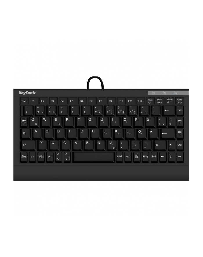 keysonic ACK-595C+ (US) PS/2+USB, US layout główny