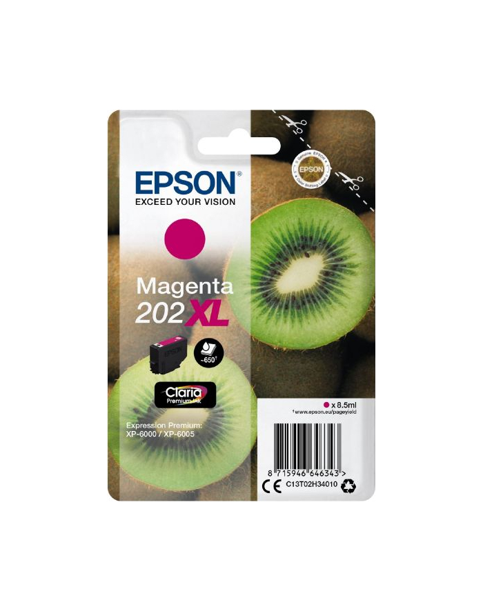 epson Tusz T02H3 MAGENTA 8.5ml XL do XP-6000 główny