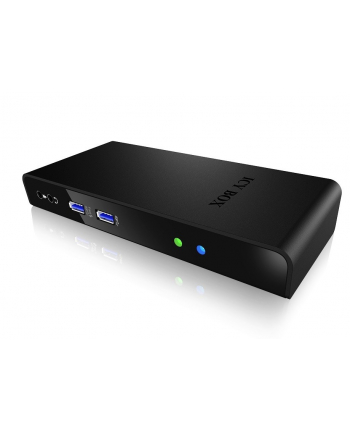 icybox IB-DK2241AC USB,HDMI,LAN,DVI-I,Mic