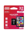 goodram Karta pamięci microSDHC 32GB CL10 + adapter - nr 1