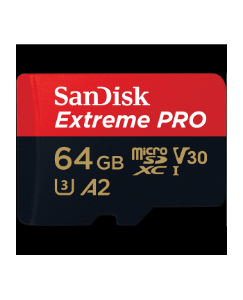 sandisk Karta pamięci Extreme Pro microSDXC 64GB 170/90 MB/s A2 V30 U3 nr 2