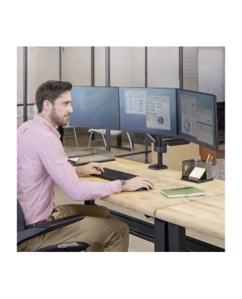 fellowes Ramię na 3 monitory seria Platinium 8042601 nr 1