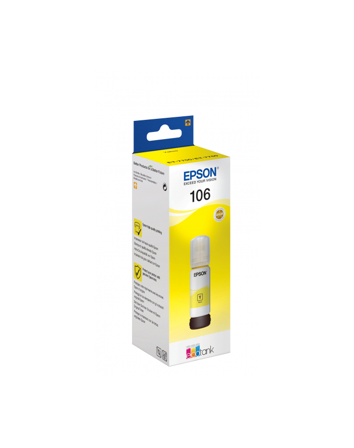 epson Tusz ET106 żółty 70ml główny