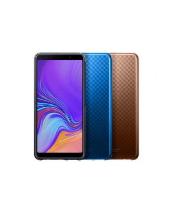 samsung Etui Gradation Cover do A7 2018 niebieskie