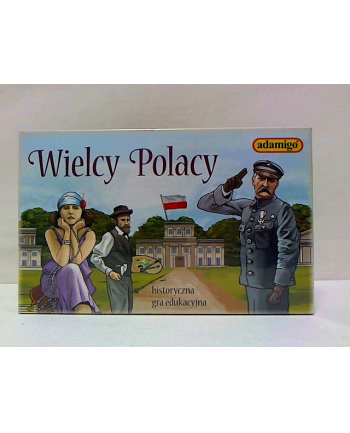 adamigo Wielcy Polacy - gra edukacyjna 07325