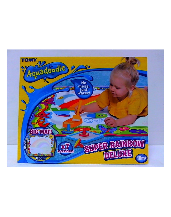 TOMY Aquadoodle mata tęczowa deluxe E72772 główny