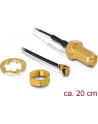 DeLOCK Adapter u.FL - RP-SMA (f) - nr 20