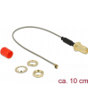 DeLOCK PR-SMA blue>MHF/U.FL-LP-068 St 10cm - antenna cable with ferrite core - nr 5