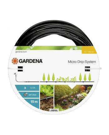 Gardena Micro-Drip-System naziemna linia kroplująca 4.6mm, 15m (1362) nr 2