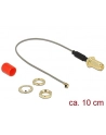 DeLOCK PR-SMA blue>MHF/U.FL-LP-068 St 10cm - antenna cable with ferrite core - nr 1