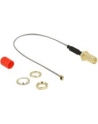 DeLOCK PR-SMA blue>MHF/U.FL-LP-068 St 10cm - antenna cable with ferrite core - nr 5