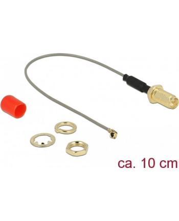 DeLOCK PR-SMA blue>MHF/U.FL-LP-068 St 10cm - antenna cable with ferrite core nr 1