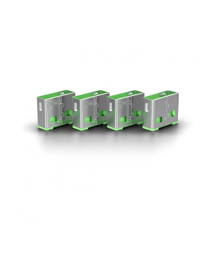 Lindy port lock 10pcs. - Code green główny