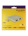 DeLOCK Type-C > HDMI + DP 4K - Splitter 30hz - nr 15