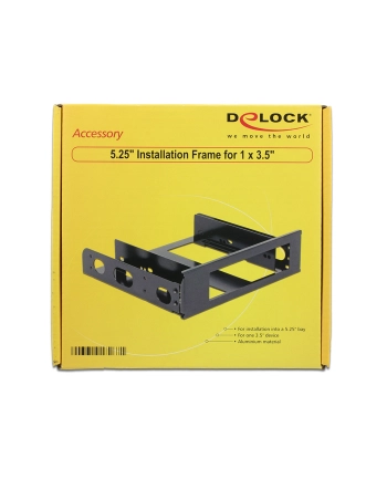 DeLOCK mounting frame 3˝ bk nr 1