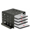 DeLOCK mounting frame 4x 2.5'' to 3.5'' black - nr 15