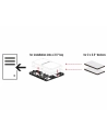 DeLOCK mounting frame 2x 2.5'' to 3.5'' black - nr 1