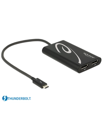 DeLOCK Thunderbolt 3> DP x2 Adapter