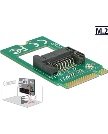 DeLOCK Adapter Key B -> SATA 7 nr 2