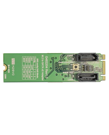 DeLOCK converter B+M St > 2x SATA 7P - RAID with housing nr 2