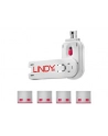 Lindy port lock 4pcs. with - Code red - nr 10