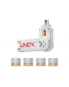 Lindy port lock 4pcs. - Code Orange - nr 10