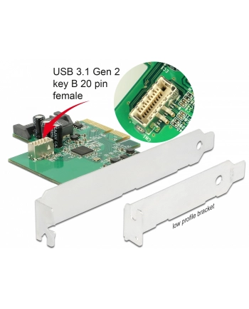 DeLOCK Exp. Card>1x intern 3.1 nr 1