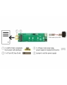 DeLOCK Konv SATA Pin8 blue>M.2 B Slot - nr 2