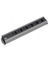 Bachmann 90 ° craftsman. 6x protection cont.2m black - 6xCEE7 / 3 - nr 1