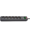 Brennenstuhl Eco-Line sockets 6-fold - anthracite 13.500A surge protection - nr 14