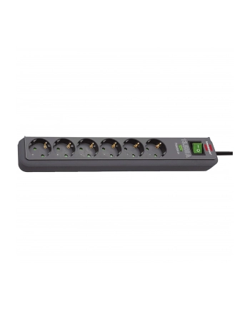 Brennenstuhl Eco-Line sockets 6-fold - anthracite 13.500A surge protection nr 2