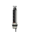 Brennenstuhl Tower Power Alu 3-fold 2m silver / black - nr 7