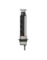 Brennenstuhl Tower Power Alu 3-fold 2m silver / black - nr 8