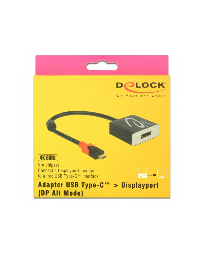 DeLOCK C plug> Displayport Rifle główny