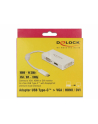 DeLOCK Adap. C St>VGA/HDMI/DVI blue wh - nr 7