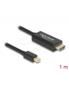 DeLOCK miniDP - HDMI A St-St - black 1m - Mini Displayport 1.1 - nr 32