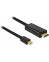 DeLOCK miniDP - HDMI A St-St - black 1m - Mini Displayport 1.1 - nr 7