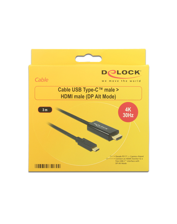 DeLOCK C - HDMI 4K St-St 3m główny