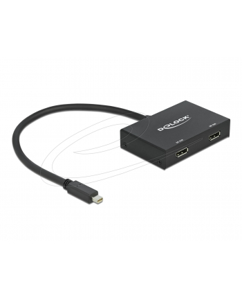 DeLOCK Splitter mini DP1.2 in > 2xDP out