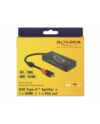 DeLOCK C Splittter > 1x HDMI + 1xVGA