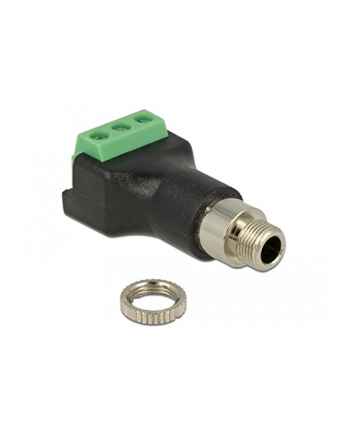 DeLOCK Terminalblock 3 > 3,5mm - Adapter