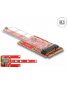 DeLOCK converter Mini PCIe>M.2 + Micro SIM - nr 33